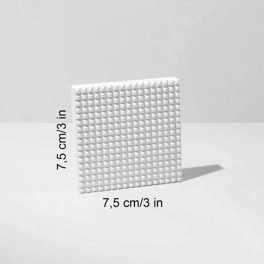 Textured Square Prop 7.5 cm - Content Props