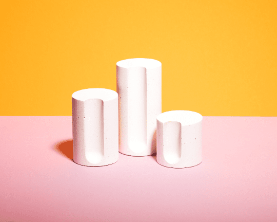 Cylinder Candlestick Prop Set - Content Props