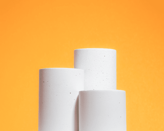 Cylinder Candlestick Prop Set - Content Props