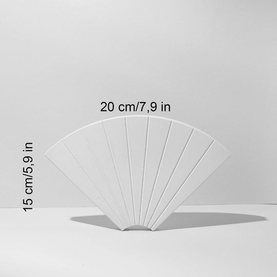 Fan Shape Prop 20 cm - Content Props