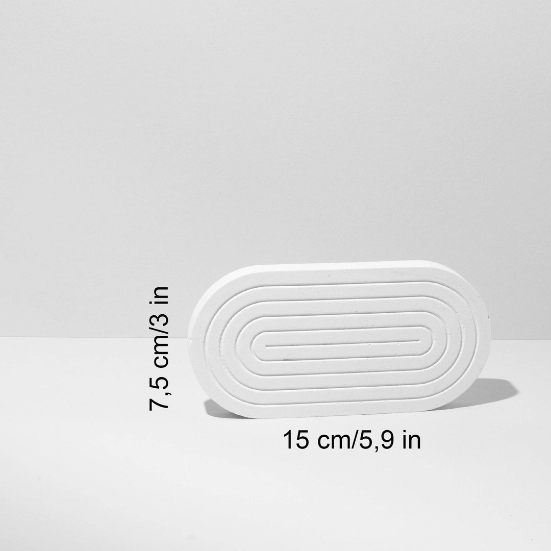 Oval Corrugated Prop 15 cm - Content Props