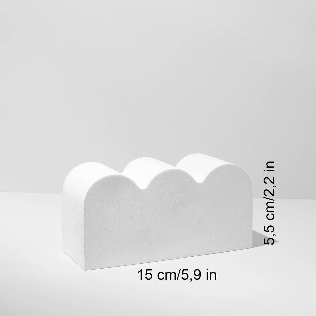Wave Podium Prop 15x5.5 cm - Content Props