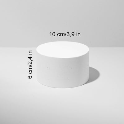 Cylinder  Podiums for Product photography , Concrete Props hollow inside