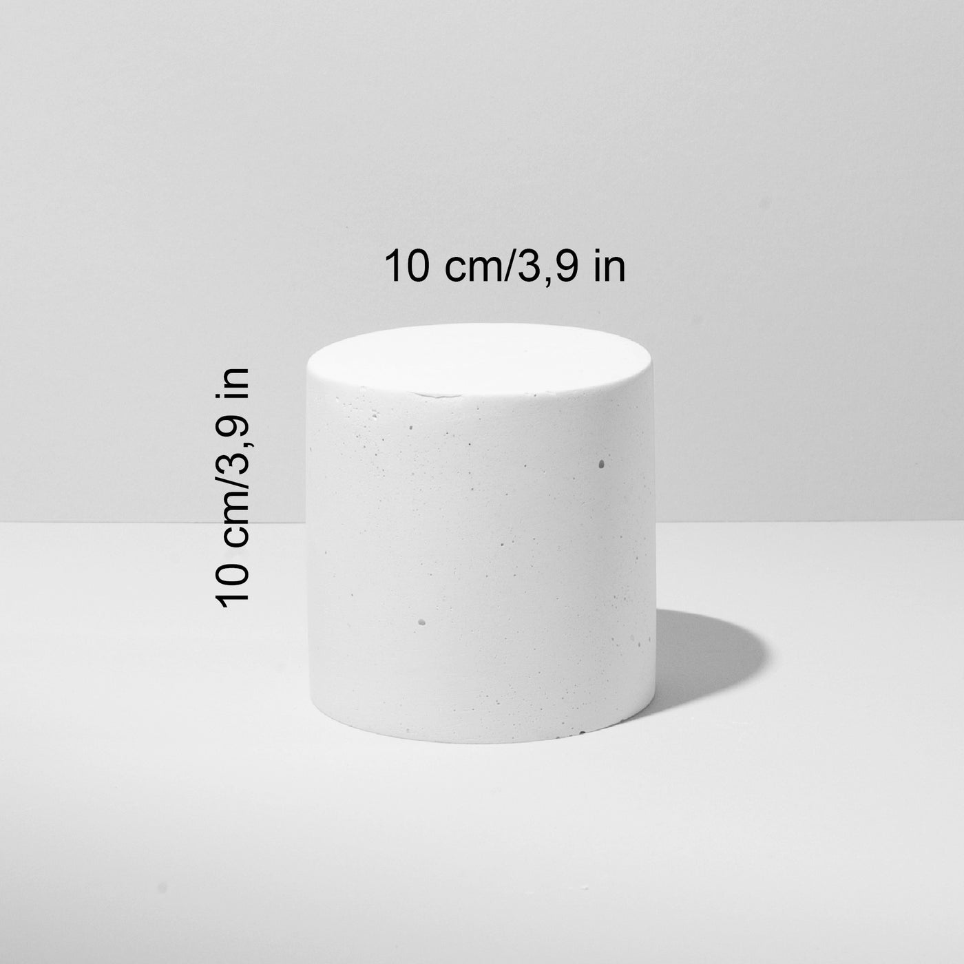 Cylinder  Podiums for Product photography , Concrete Props hollow inside