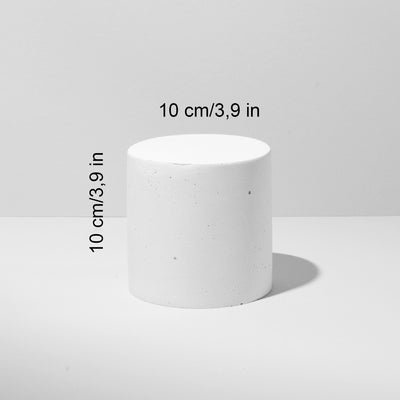 Cylinder  Podiums for Product photography , Concrete Props hollow inside