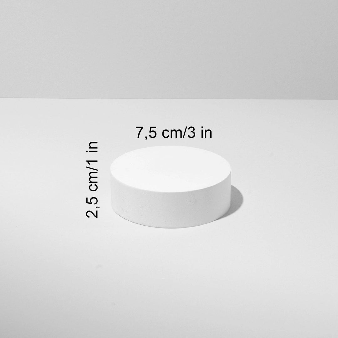 Round Display Prop 7.5 cm x 2.5 cm - Content Props