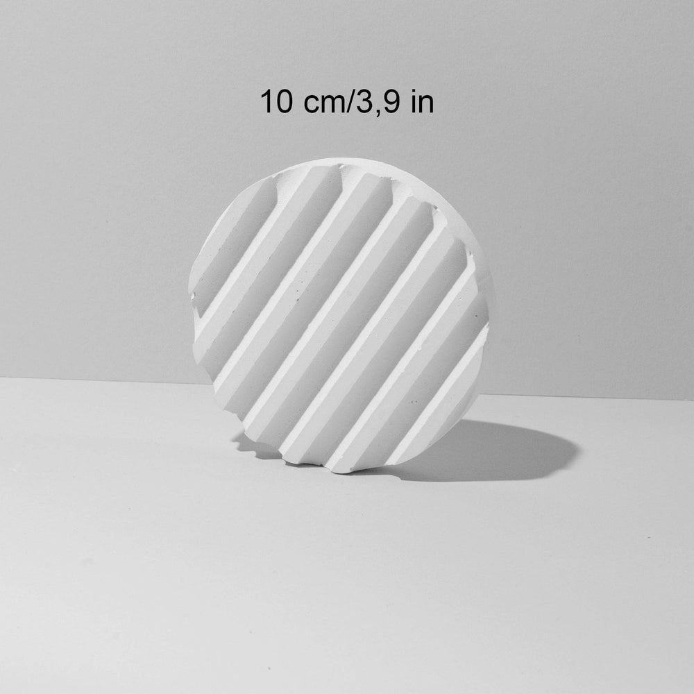 Round Ribbed Prop 10 cm - Content Props