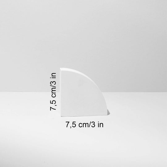 Quarter Circle Prop 7.5x7.5 cm - Content Props