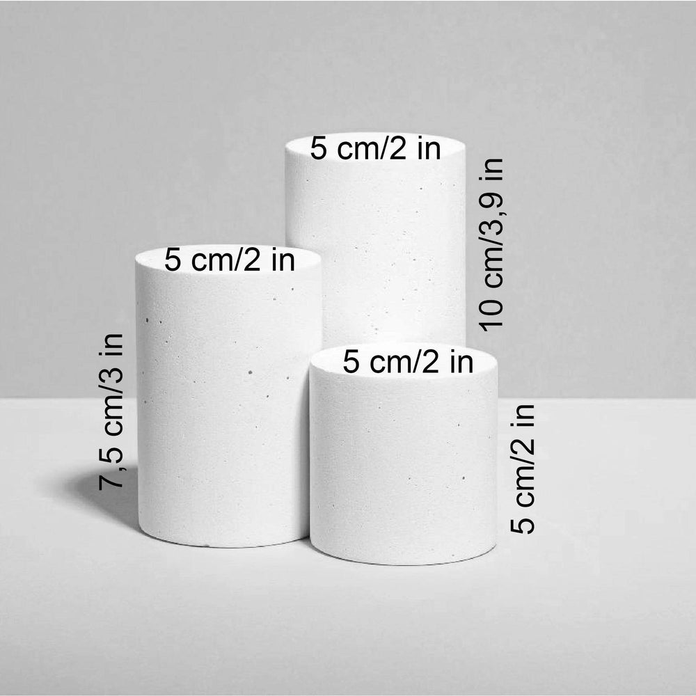 Cylinder Candlestick Prop Set - Content Props