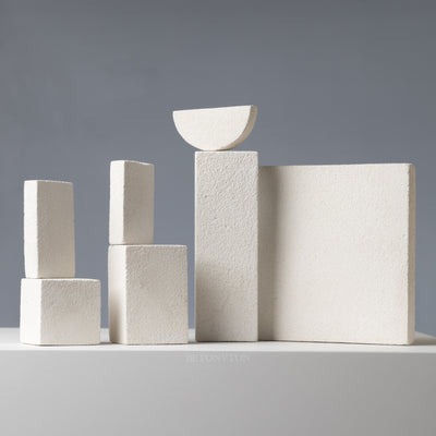 Textured Product Photography Prop Set, Retail Display In Stock EU