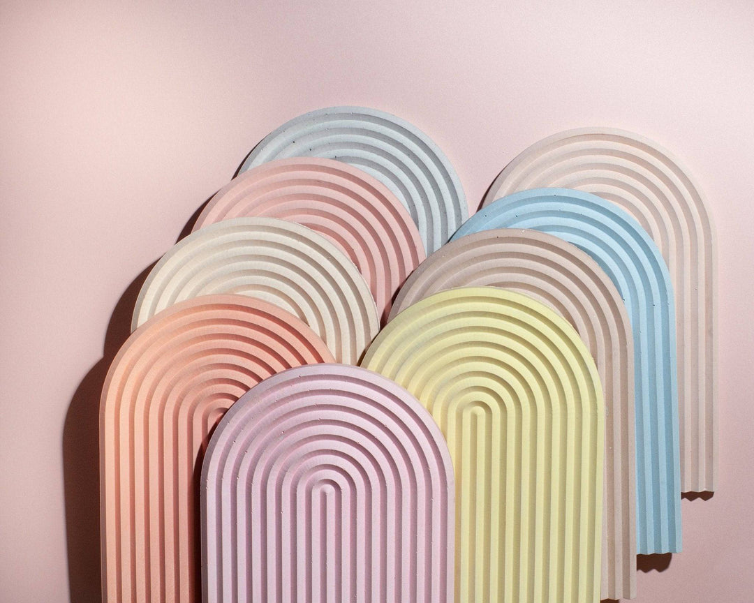 Concrete Arch Decorative Tray - Content Props