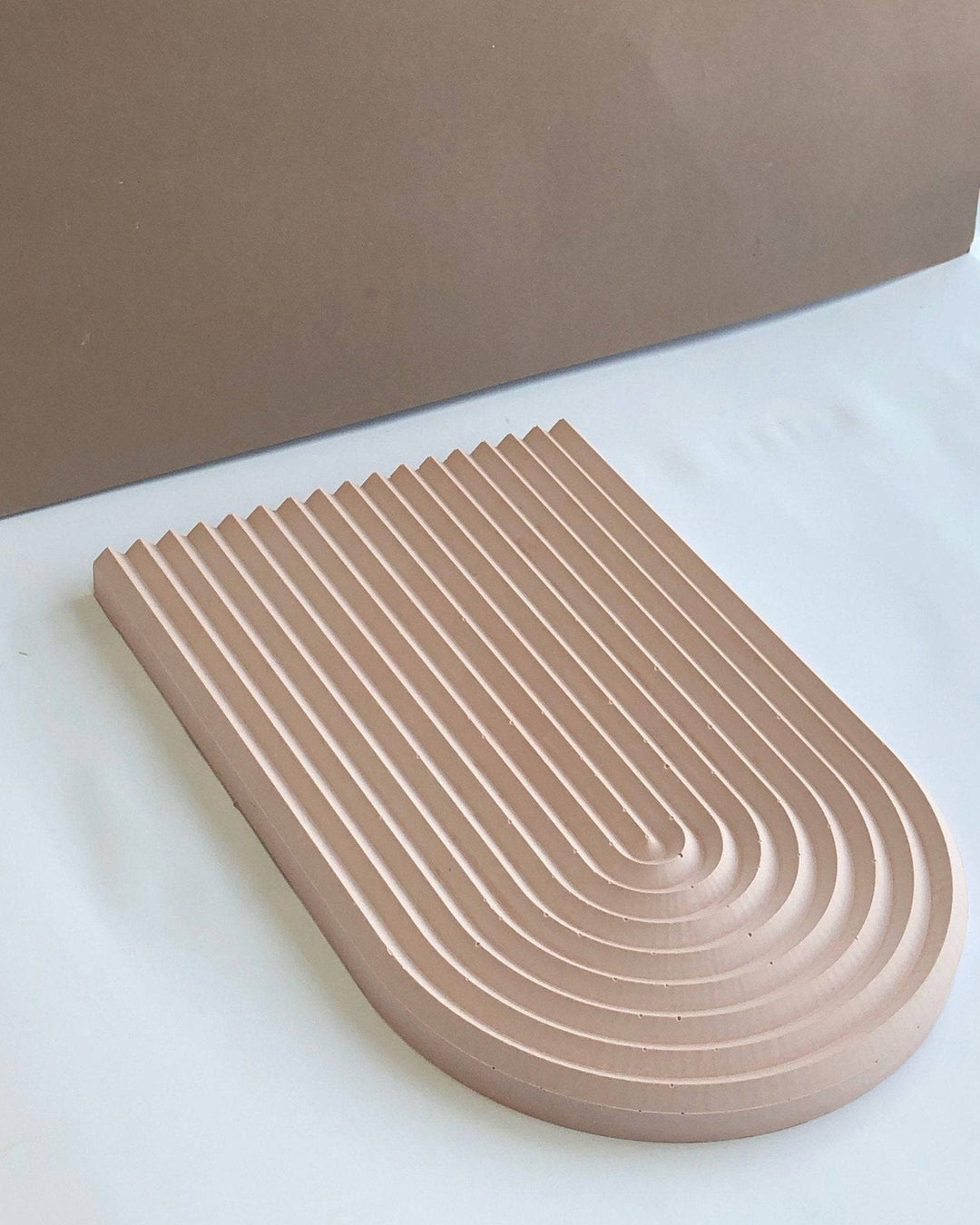 Concrete Arch Decorative Tray - Content Props