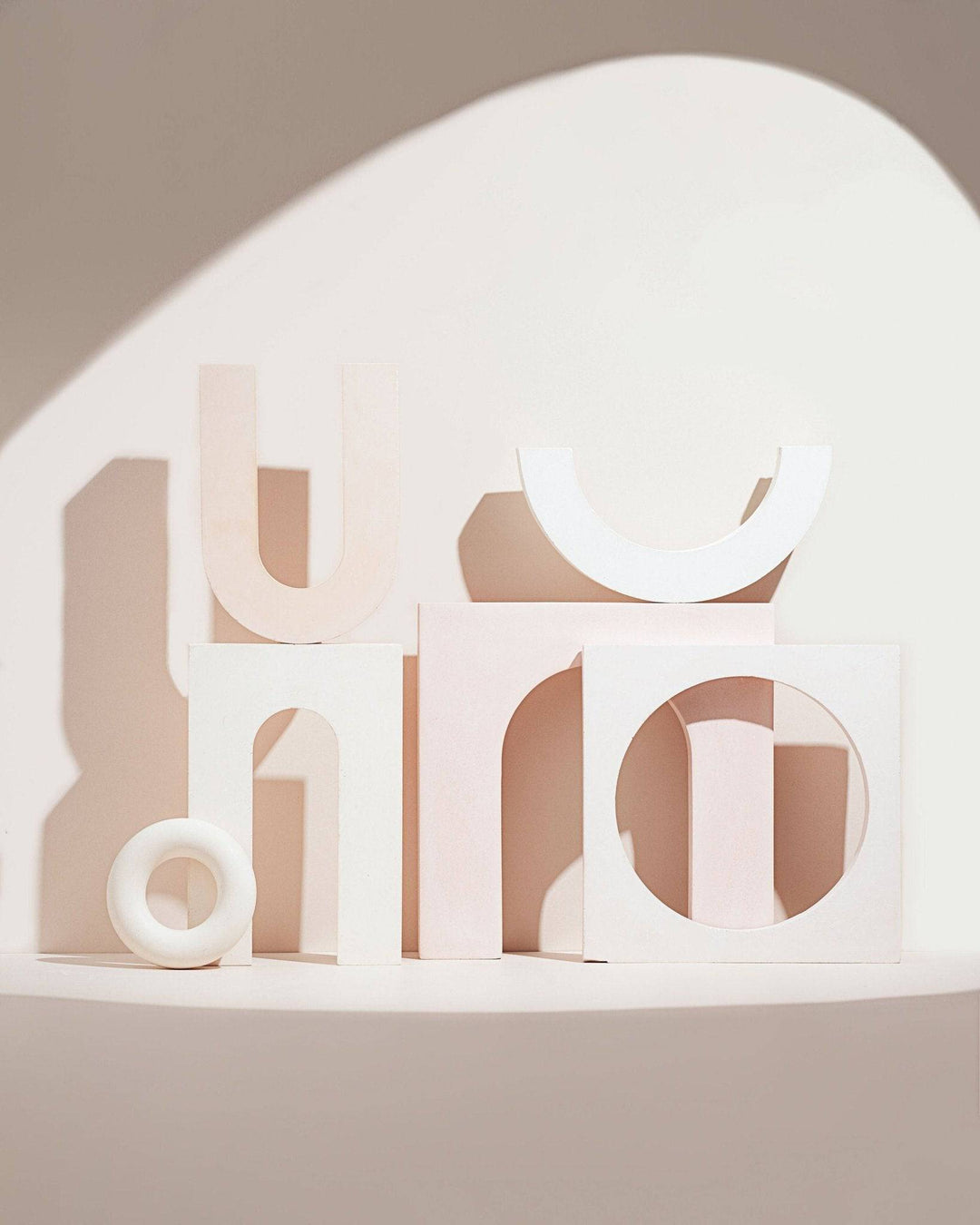 Minimalistic Props Set for Product Photography and Decorative Backdrops - Content Props