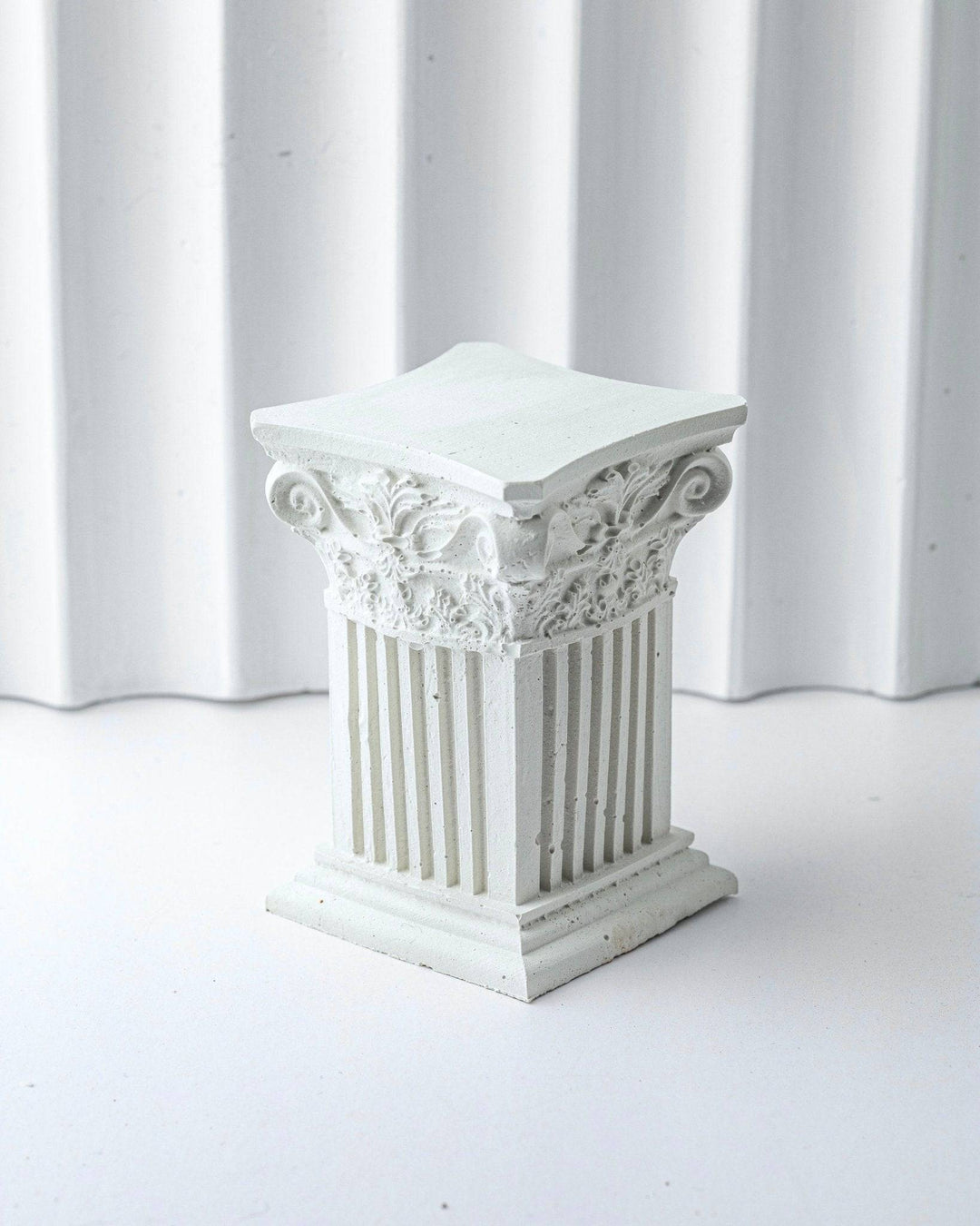 Geometric Concrete Photo Podium - Content Props