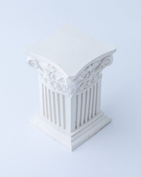 Geometric Concrete Photo Podium - Content Props