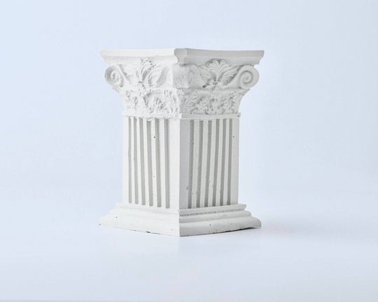 Geometric Concrete Photo Podium - Content Props