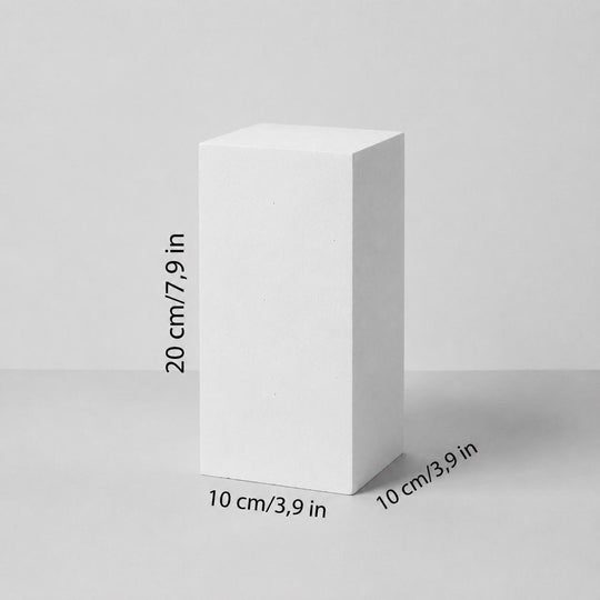 Skincare display block composition detail