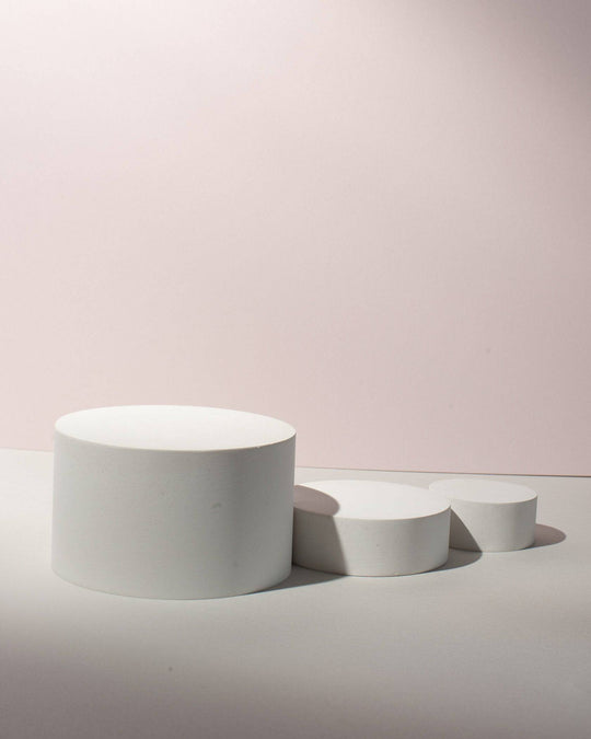 Set of Round Props 7.5x2.5 cm, 10x5 cm, 15x7.5 cm - Content Props