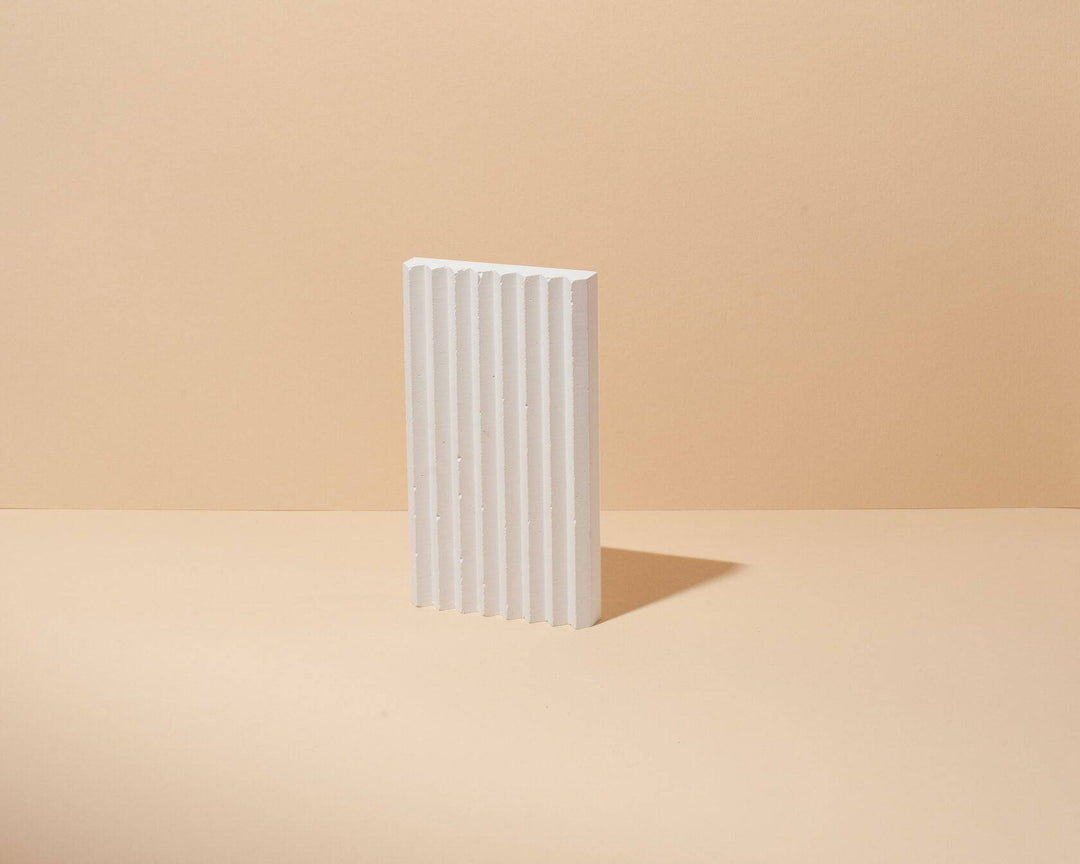 Rectangular Ribbed Prop 13 cm - Content Props