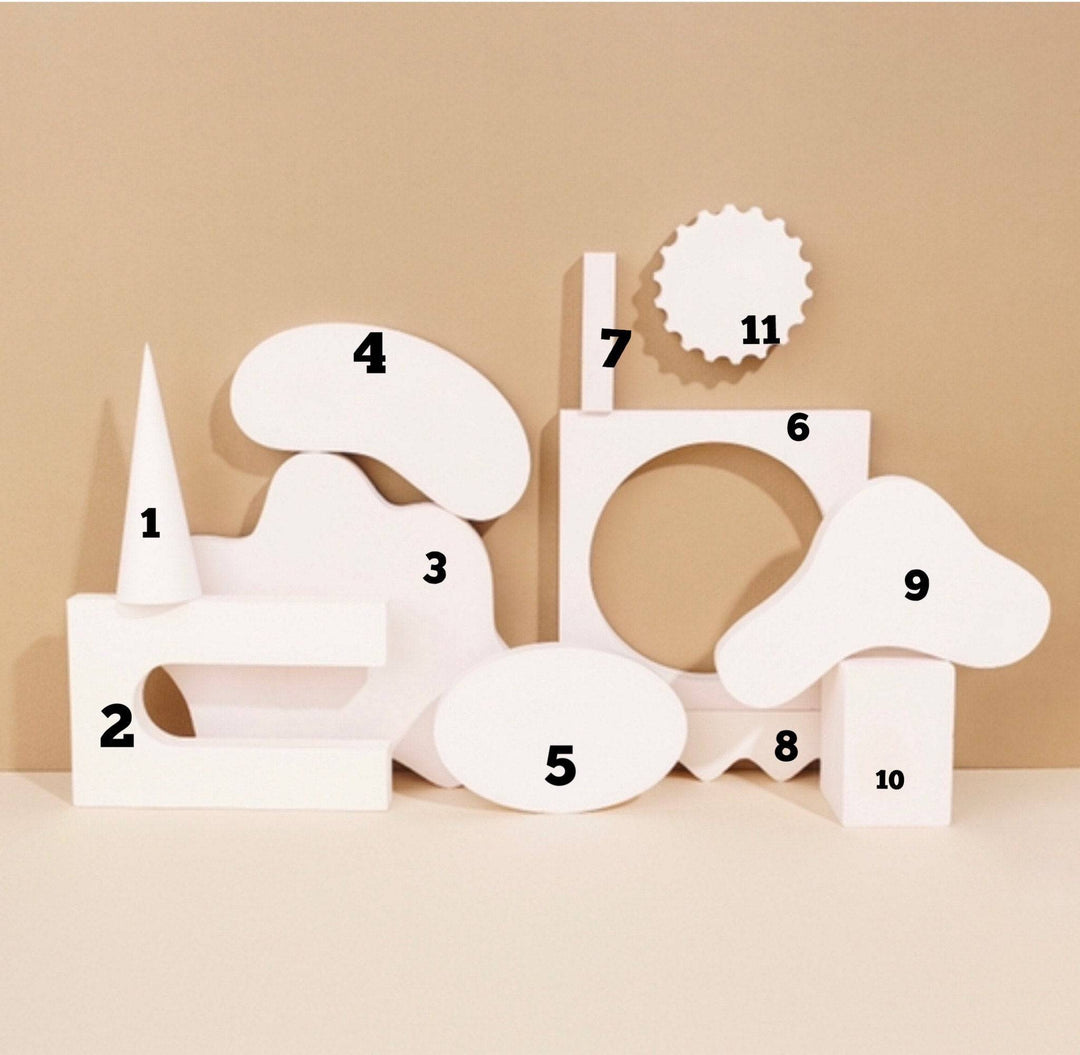 Big Geometric Prop Set - Content Props