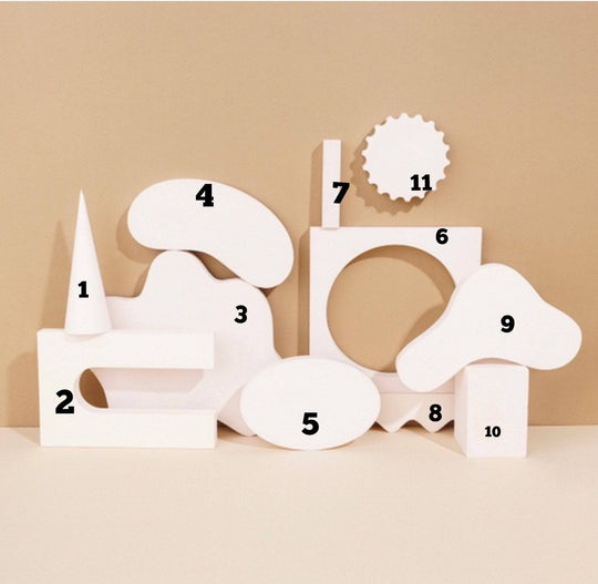 Big Geometric Prop Set - Content Props