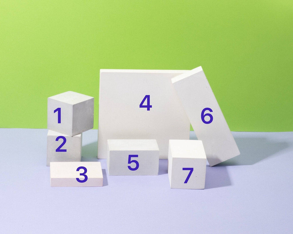 Big Cube Podium Set - Content Props
