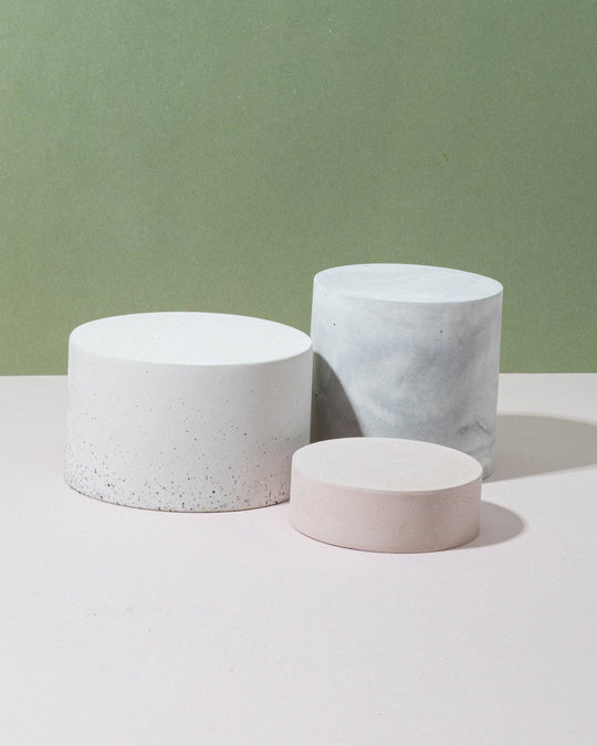 Set of 6 Round Props for Product Photography and Display - Content Props