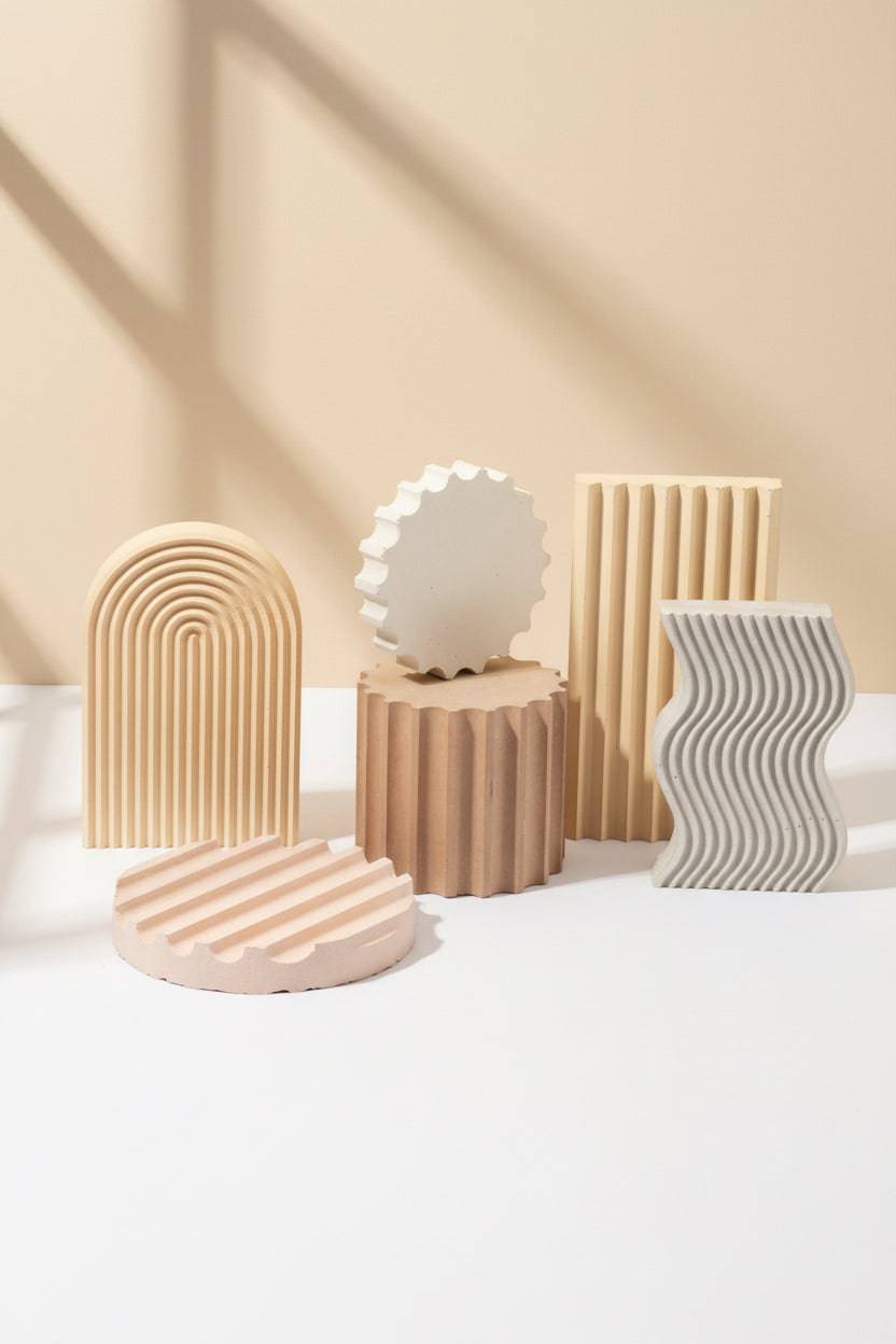Mini Geometric Display Set - Content Props