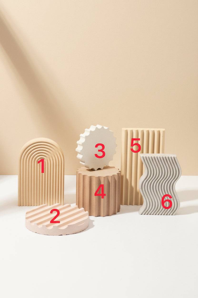 Mini Geometric Display Set - Content Props