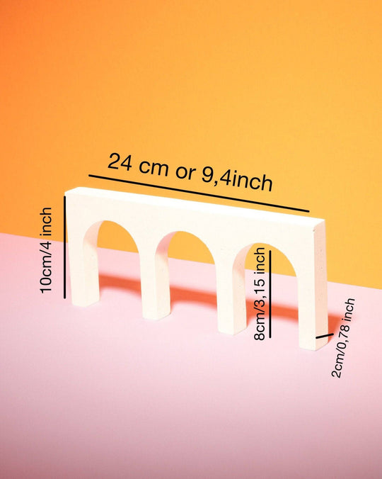 Triple Arch Prop - 24x10 cm - Content Props